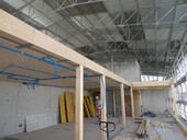 Aufstockung unter dem Notdach