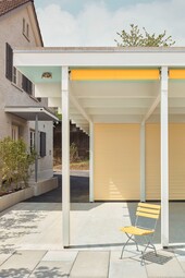 Die Tragstruktur bleibt sichtbar