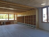 Innenraum der Bibliothek