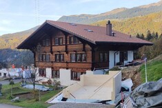 Garage vollständig aus Holz