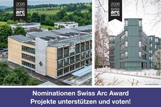 Zwei Timbatec-Projekte für den Swiss Arc Award nominiert