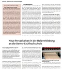 Neue Perspektiven in der Holzverklebung an der Berner Fachhochschule